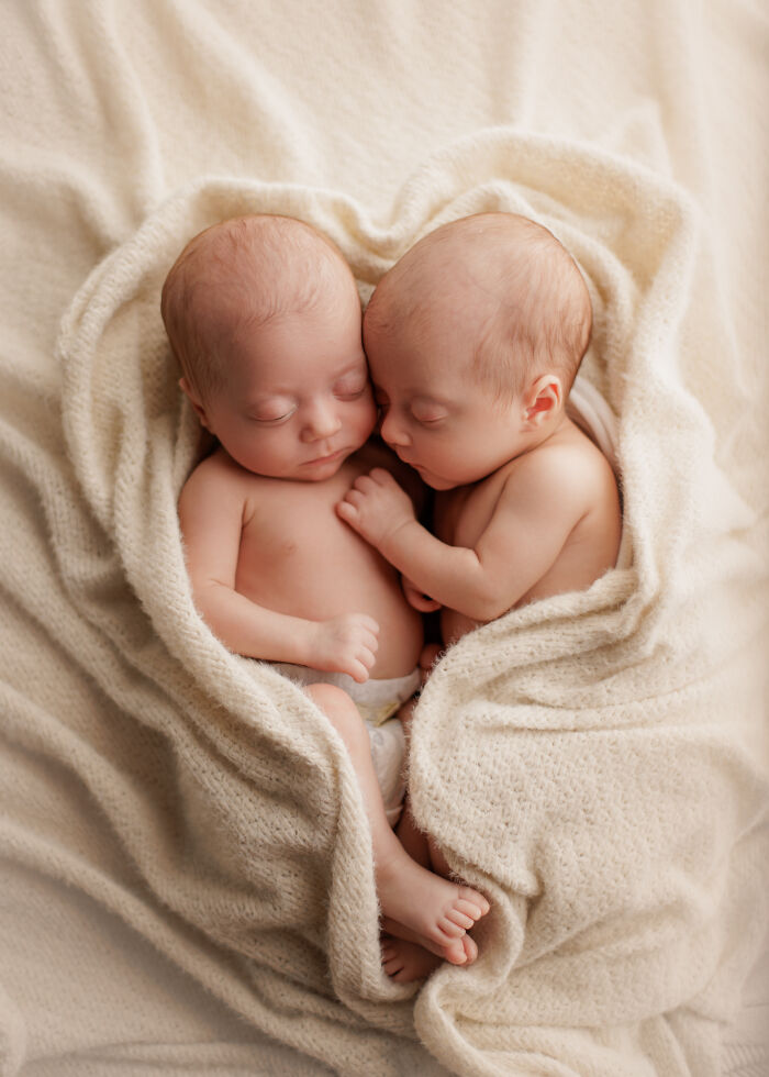 I’ve Photographed Many Beautiful Newborns, But These Precious Twins Truly Stole My Heart (12 Pics)
