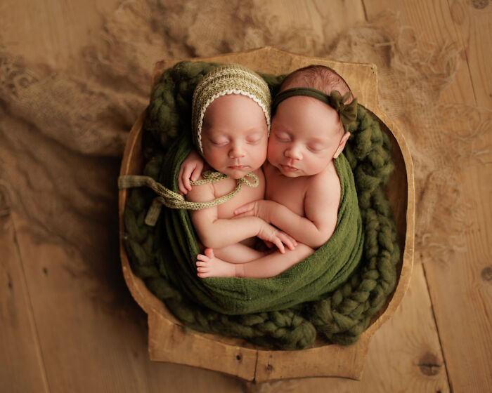I’ve Photographed Many Beautiful Newborns, But These Precious Twins Truly Stole My Heart (12 Pics)