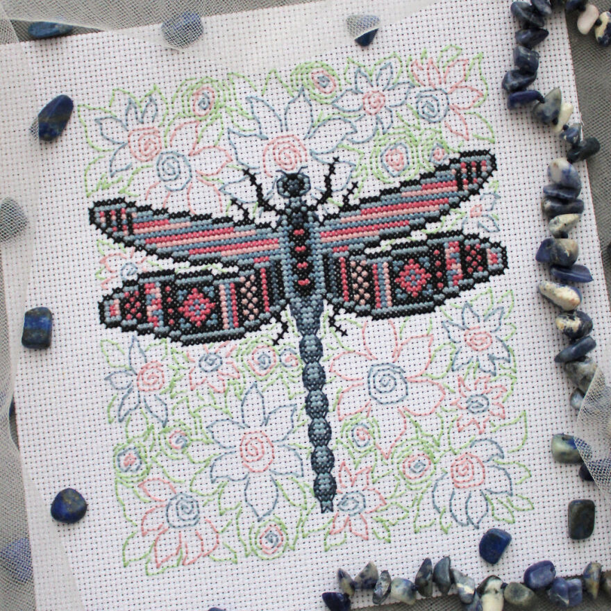 Cross-Stitching Is A Hobby Of Mine That Became My Favorite Job (40 Pics)