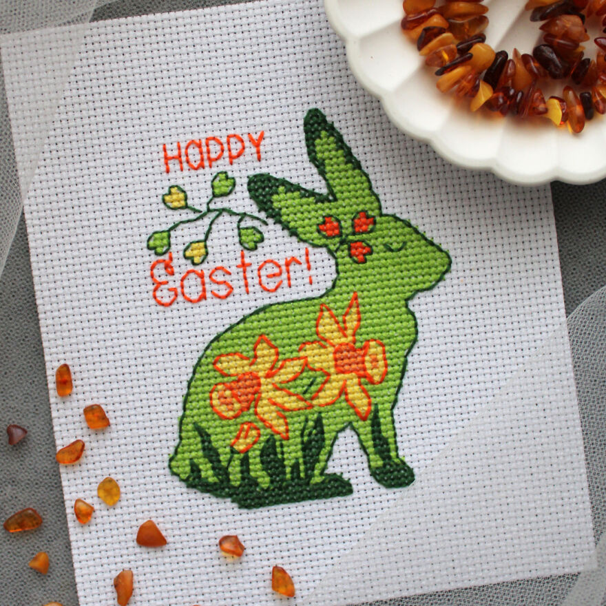 Cross-Stitching Is A Hobby Of Mine That Became My Favorite Job (40 Pics)