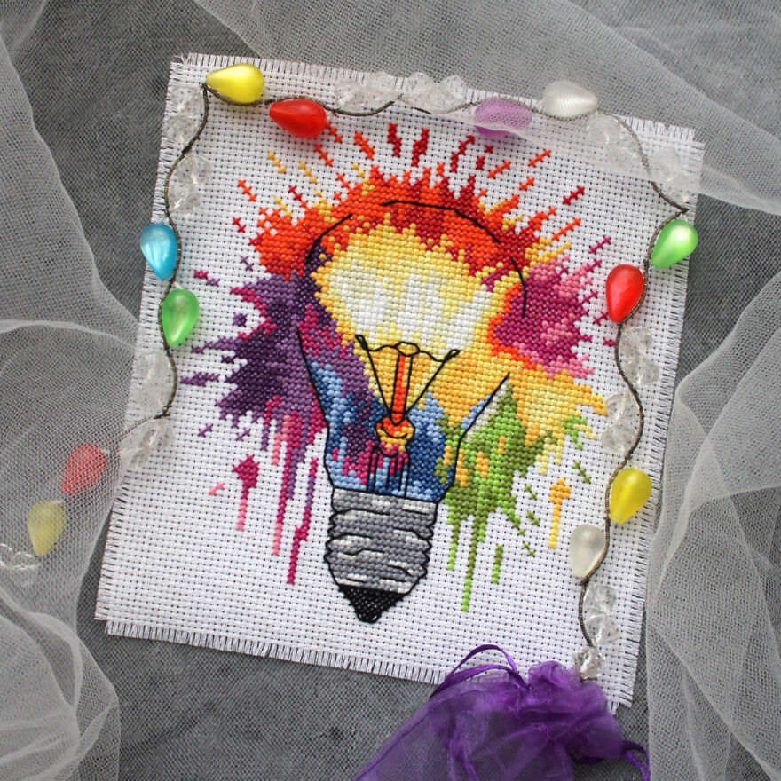 Cross-Stitching Is A Hobby Of Mine That Became My Favorite Job (40 Pics)
