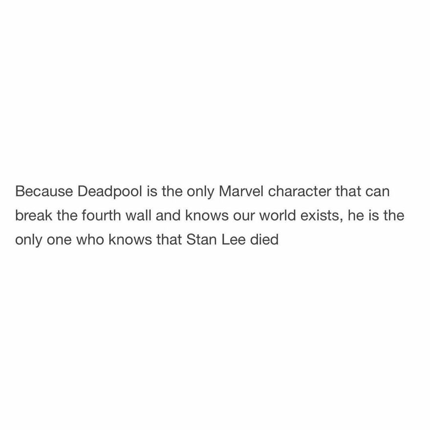Never thought about it like this