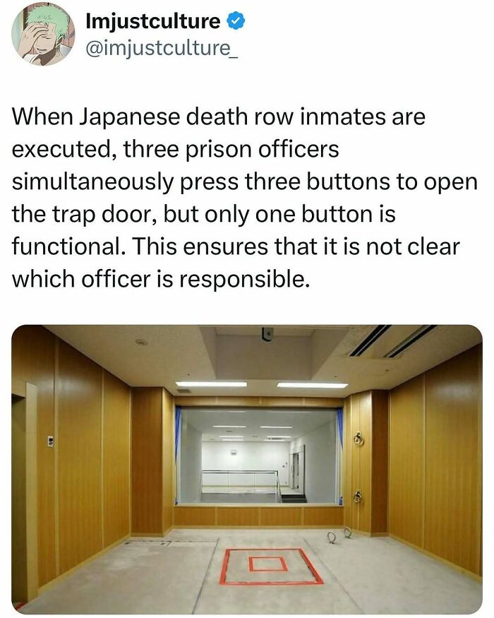 Japanese e*******n room highlighting an interesting fact about the press button system involving officers.