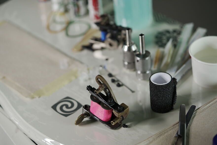 Scuba Divers Want A Tattoo To Make Him Felt In A Blue Ocean, Here What He Got