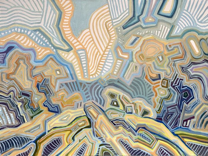 Every Line Is A Story: The Mesmerizing Linear Divisionism Of Oleksandra Malyshko