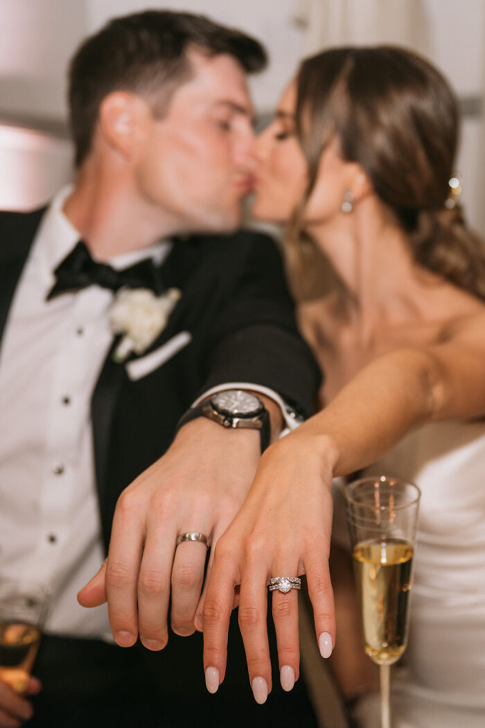 Cheers To The Bride And Groom