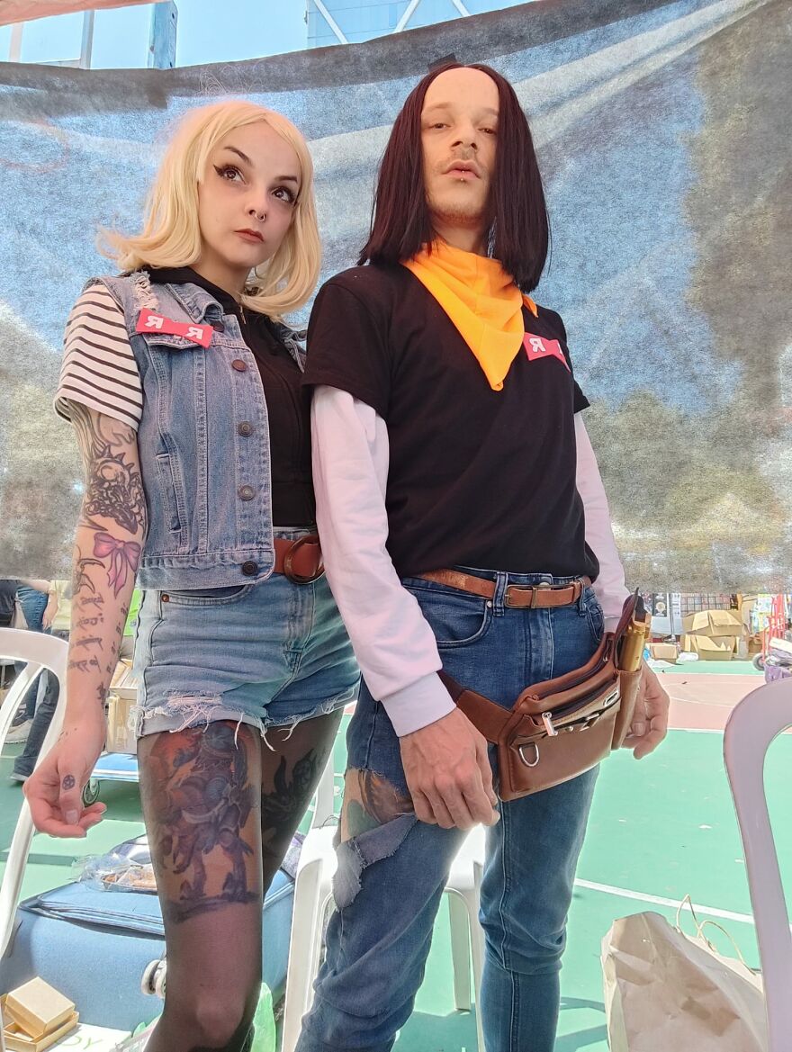 Cursed Dbz Frieza And Adnroids Cosplay To Bring You Back To Your Childhood