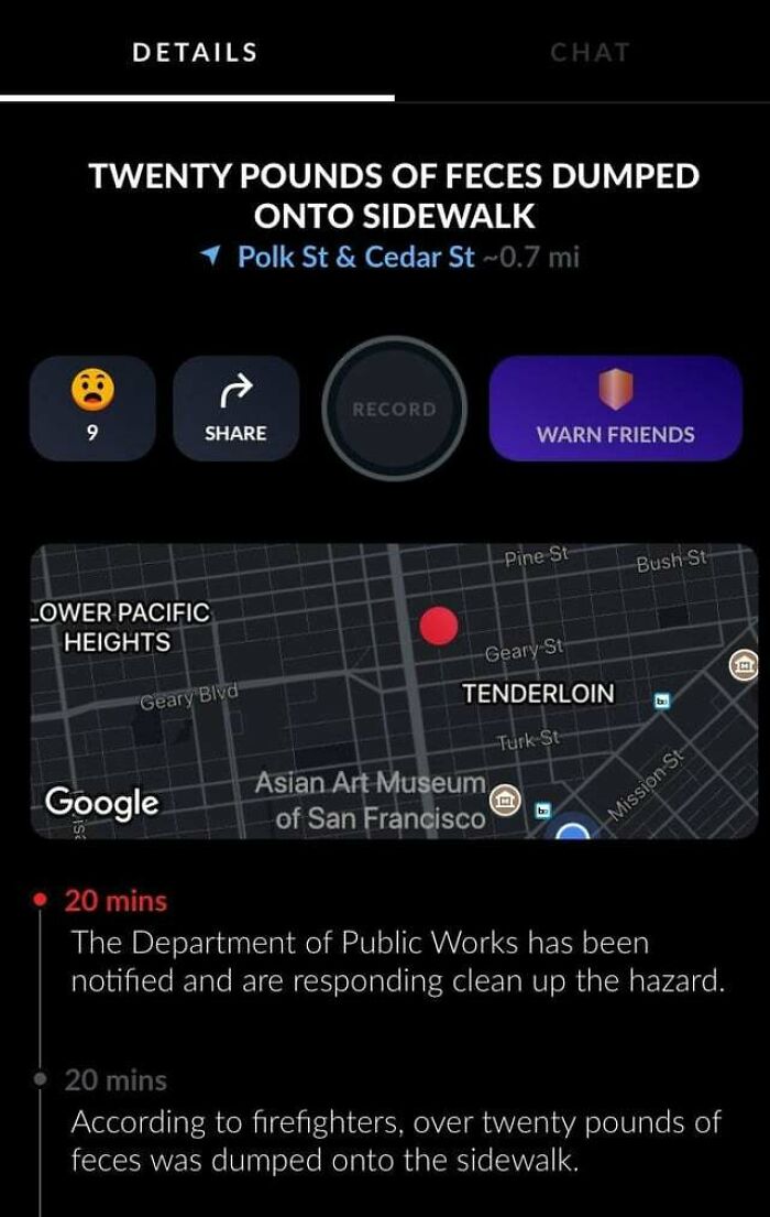 Twenty Pounds Of Feces Dumped On The Sidewalk San Francisco, Ca When You Have Beef With The City… And The Plumbing