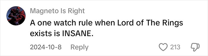 Comment on the value of physical media featuring "Lord of The Rings" discussion.