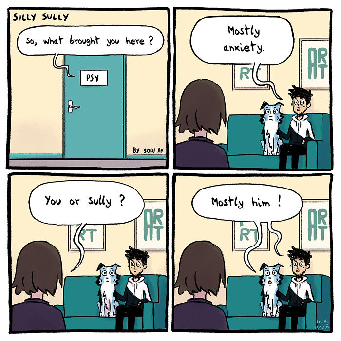 I Bring Him With Me To My Psychiatrist