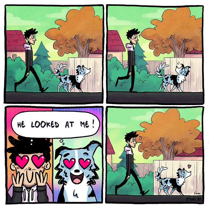 I Love It When He Looks At Me