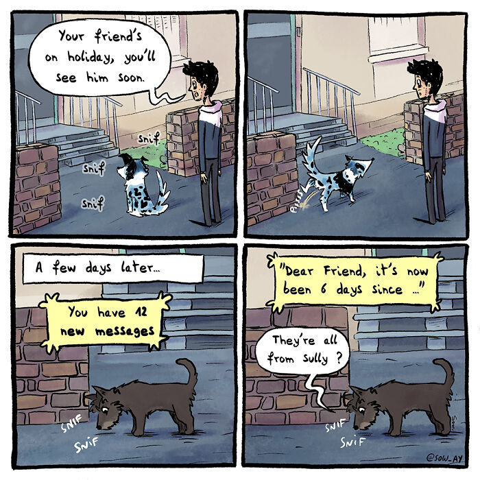 He Always Stops At His Friends’ Homes