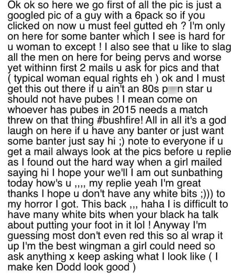 Old School Online Dating Days With Plenty Of Fish