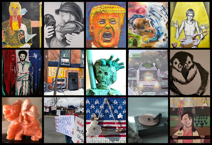 75 Artists Speak Out Through The Color Of Rebellion