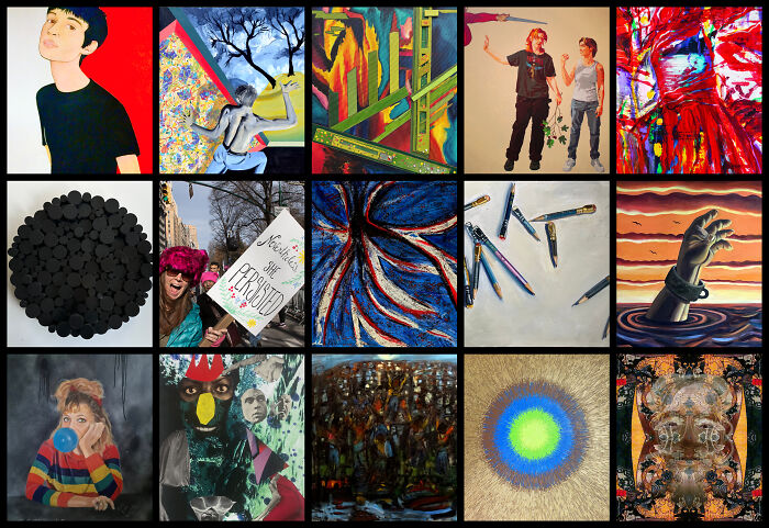 75 Artists Speak Out Through The Color Of Rebellion