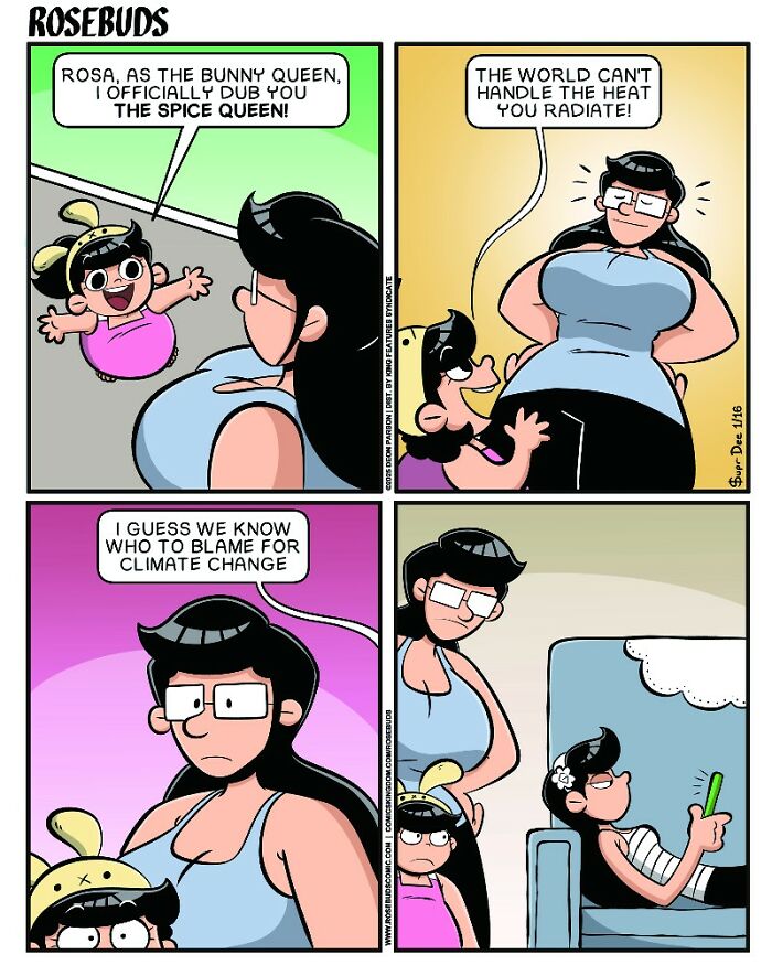 Comic about life with sisters, featuring playful banter and a humorous take on sibling rivalry.