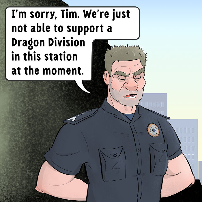 I Made A Comic About A Dragon In The Fire Service, And It Actually Makes Sense (Part 2)