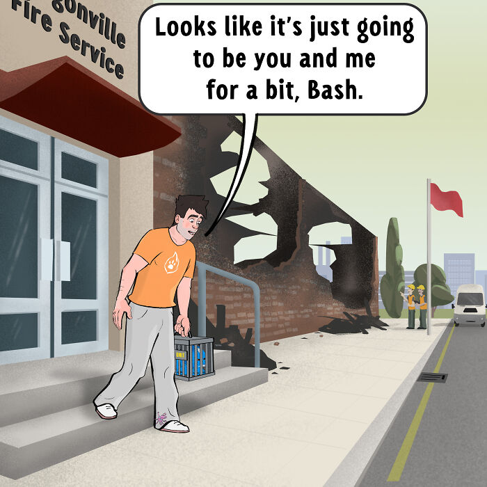 I Made A Comic About A Dragon In The Fire Service, And It Actually Makes Sense (Part 2)