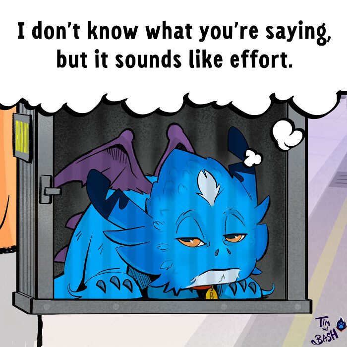 I Made A Comic About A Dragon In The Fire Service, And It Actually Makes Sense (Part 2)