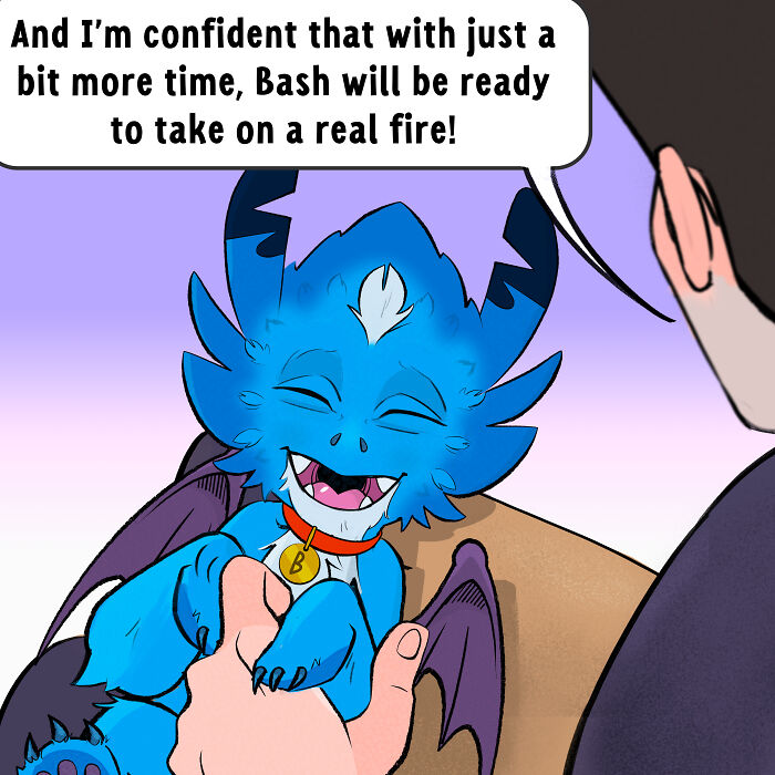 I Made A Comic About A Dragon In The Fire Service, And It Actually Makes Sense (Part 2)