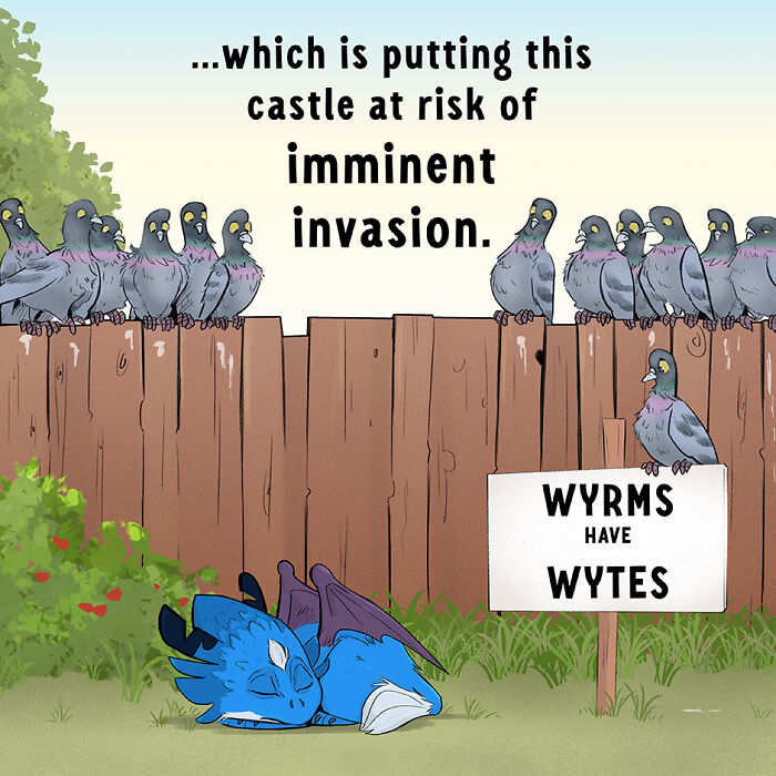 Tim And Bash: I Make Comic About A Pet Dragon; Here He Raises Taxes For His Owner (Part 4) Tim And Bash: I Make Comic About A Pet Dragon; Here He Raises Taxes For His Owner (Part 4)