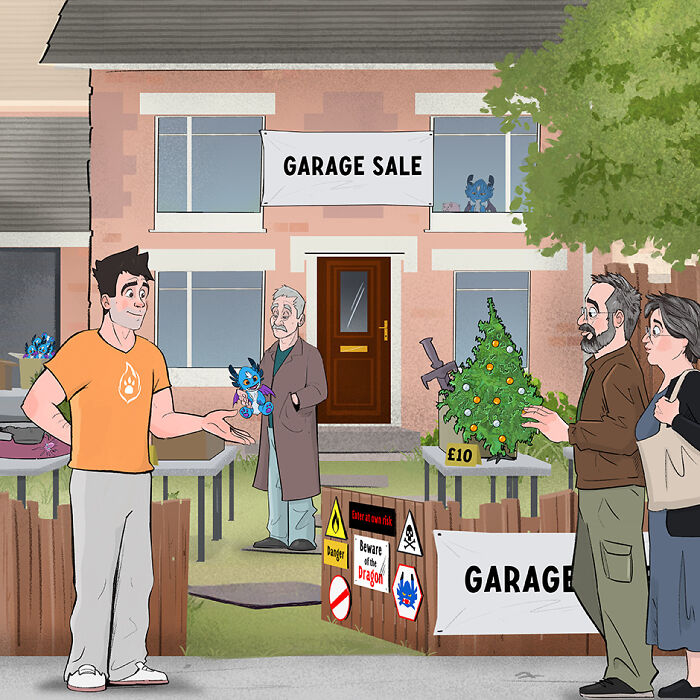 My Comic About A Dragon Who Begins To Worry About His Owner’s Behavior (Part 5) My Comic About A Dragon Who Begins To Worry About His Owner’s Behavior (Part 5)