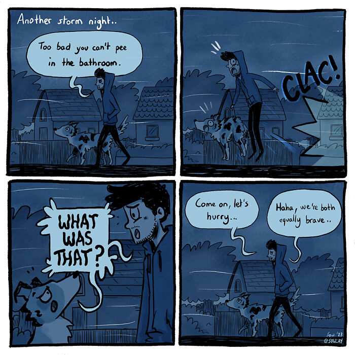 We Both Don’t Like Strange Noises