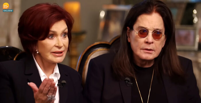 Two celebrities in an exclusive interview discussing their experiences with celebrity home break-ins and security concerns.