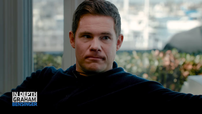 Pitch Perfect' actor in an interview, wearing a dark sweater indoors, discussing a recent incident.