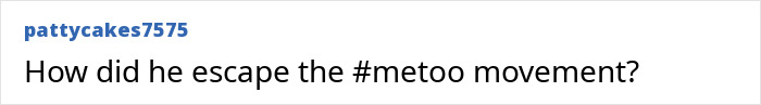 Comment questioning Jared Leto's evasion of the #MeToo movement, related to Allie Teilz's allegations.