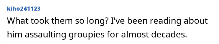 Comment on Jared Leto allegations by Allie Teilz sparks conversation about groupies.