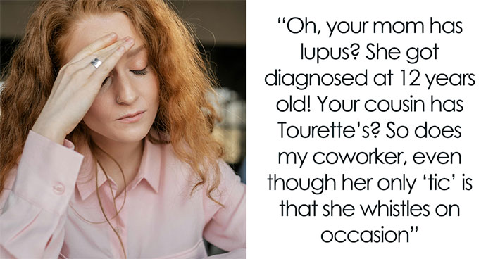 Lady’s Dozens Of Diseases Leave Coworkers Frustrated, They Would Love To See Her Medical Records