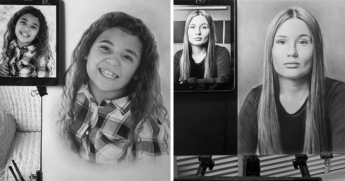28+ Years Of Experience Shows In This Artist’s Portraits Of People He Drew (30 New Pics)
