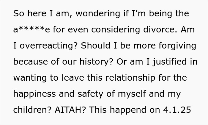 Wife Considers Divorce After Coming Home To 3 Kids Left Alone And Hubby Nowhere To Be Found Wife Considers Divorce After Coming Home To 3 Kids Left Alone And Hubby Nowhere To Be Found