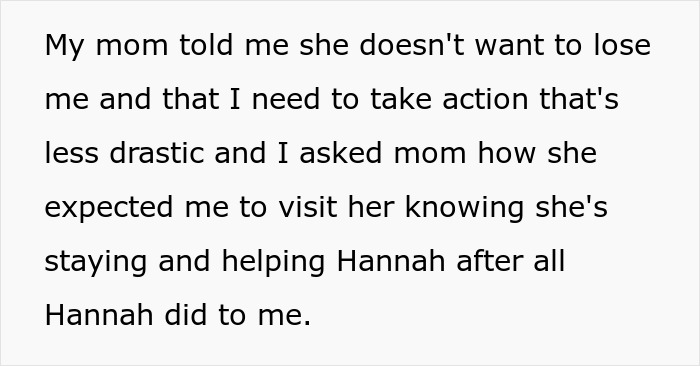 Text message discussing family conflict over pregnant stepdaughter and teen's decision.