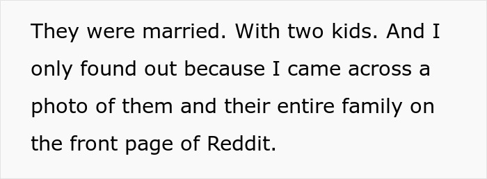 Text revealing a shocking discovery of an unknowingly dating a married Reddit mod who went viral.