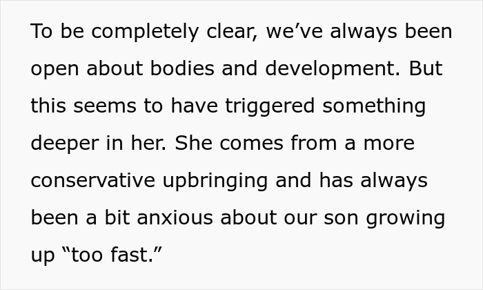 Son and father involved in a sensitive grooming drama, highlighting concerns about childhood development and care.