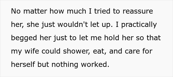 Text about juggling newborn care and giving wife personal time.