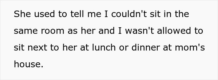 Text about teen's experience with pregnant stepdaughter at mom's house.