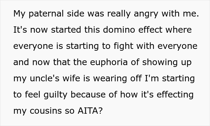 Text about family conflicts and guilt, sparked by a grandpa's will and revelations about ex-wife's affairs and children. Text about family conflicts and guilt, sparked by a grandpa's will and revelations about ex-wife's affairs and children.