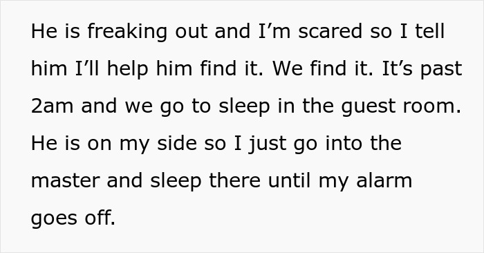 Text excerpt describing a girlfriend deprived of proper sleep by boyfriend for three weeks, leading to her emotional breakdown. Text excerpt describing a girlfriend deprived of proper sleep by boyfriend for three weeks, leading to her emotional breakdown.