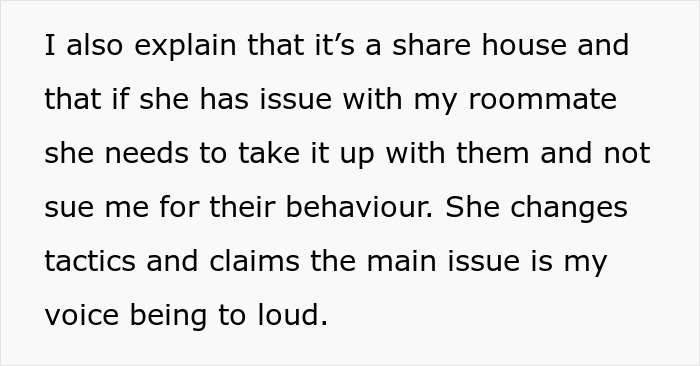 Text detailing a dispute with a neighbor over noise complaints and shared living space responsibilities. Keywords: crazy neighbor. Text detailing a dispute with a neighbor over noise complaints and shared living space responsibilities. Keywords: crazy neighbor.