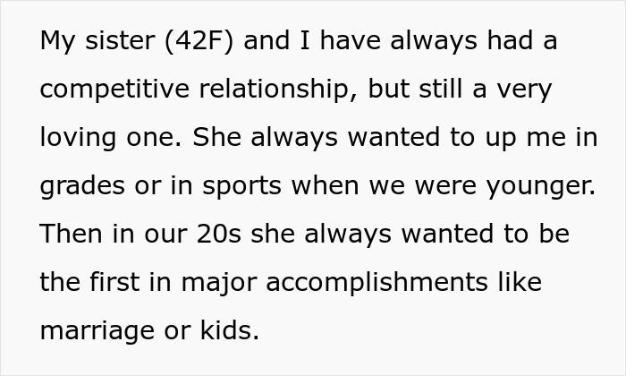 Sister trying to change tradition and quickly being shut down in a competitive yet loving sibling relationship. Sister trying to change tradition and quickly being shut down in a competitive yet loving sibling relationship.