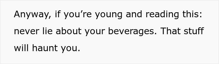 Text about the consequences of faked-liking-sparkling-water written in black font on a white background.