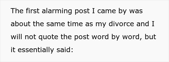 Text discussing an alarming post related to a personal event, highlighting concerns about sharing online. Text discussing an alarming post related to a personal event, highlighting concerns about sharing online.