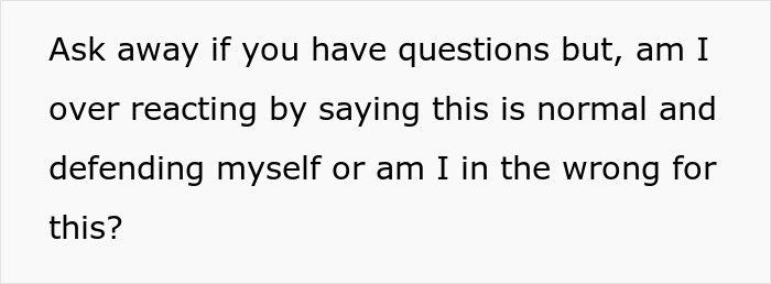 Text excerpt questioning overreaction and normalcy of behavior related to a photo incident. Text excerpt questioning overreaction and normalcy of behavior related to a photo incident.