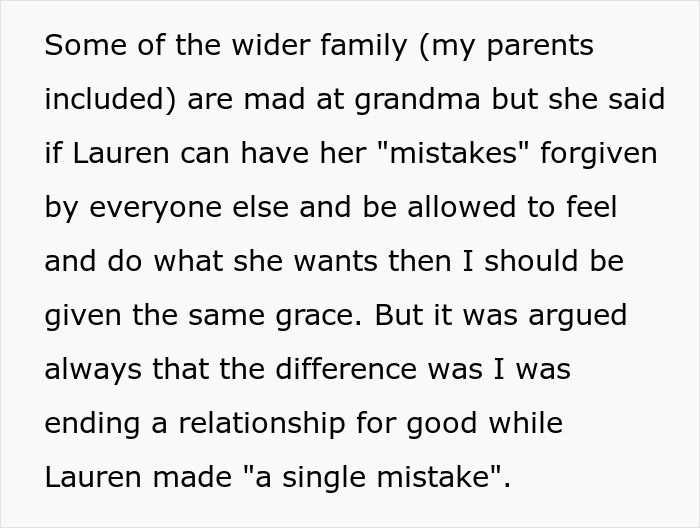Family dispute over forgiveness and relationships after a loved one's death, focusing on rekindling bonds and past mistakes.