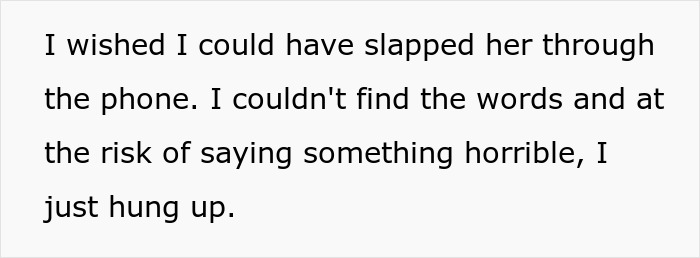 Text message expressing frustration after wedding trip request from cousin.