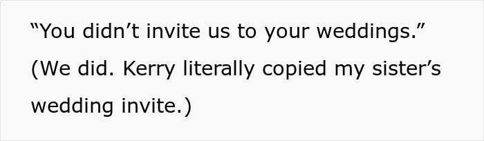 Text exchange about wedding invitation misunderstanding and travel cost request.