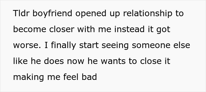 Boyfriend Pushed For Polyamory, Now Wants Monogamy After GF Finds Happiness Elsewhere